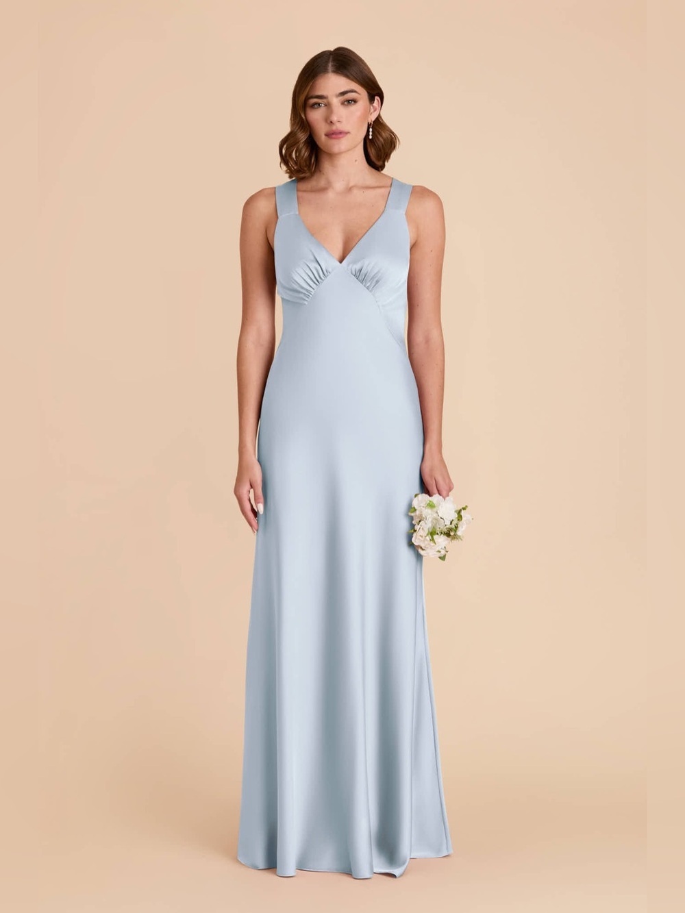NWT Birdy Grey Veronica Dress in Mist Blue Size M Wedding $119 MSRP Party